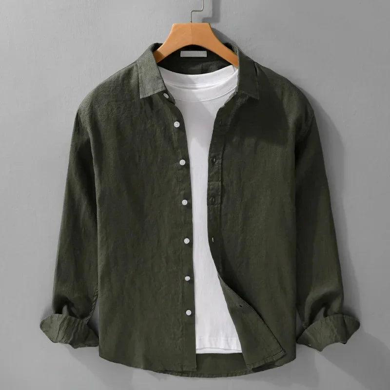 Camisa Samicce Indaiatuba® - puro linho