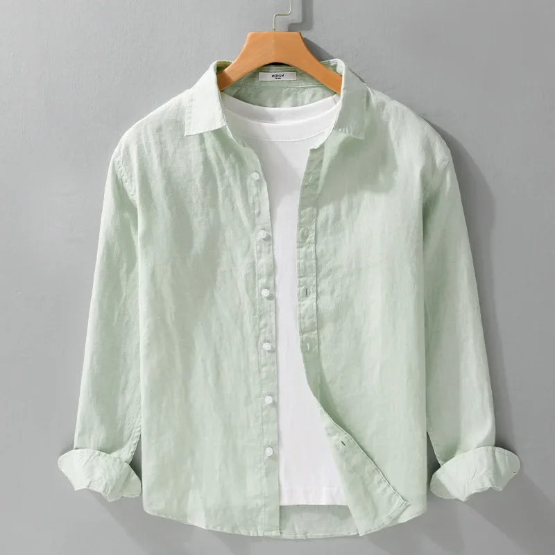 Camisa Samicce Indaiatuba® - puro linho