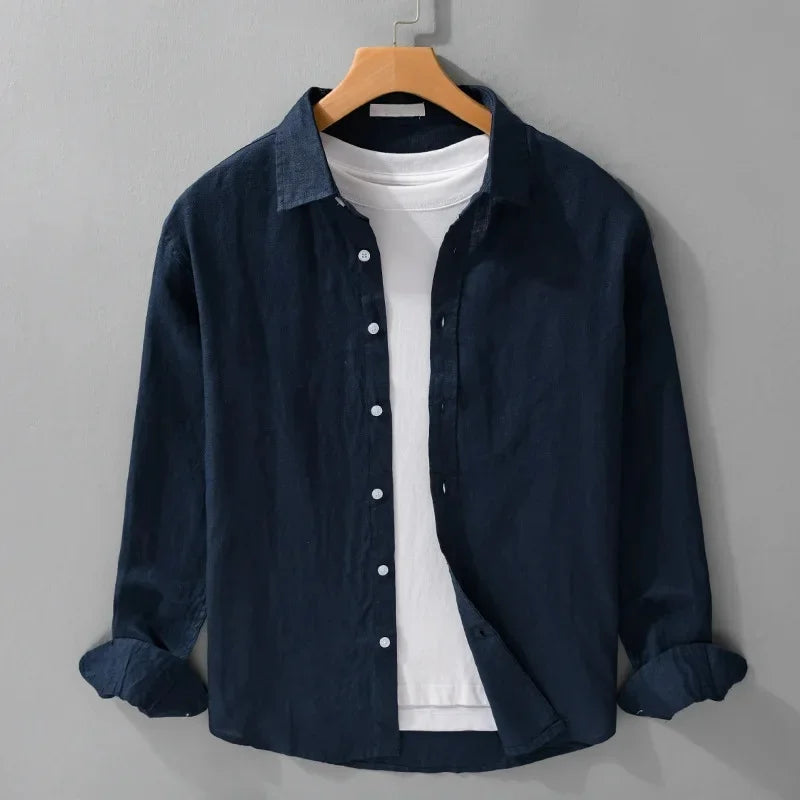 Camisa Samicce Indaiatuba® - puro linho