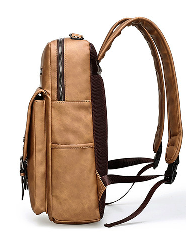 Mochila em Couro Samicce® S051 - Versão JeepBuluo