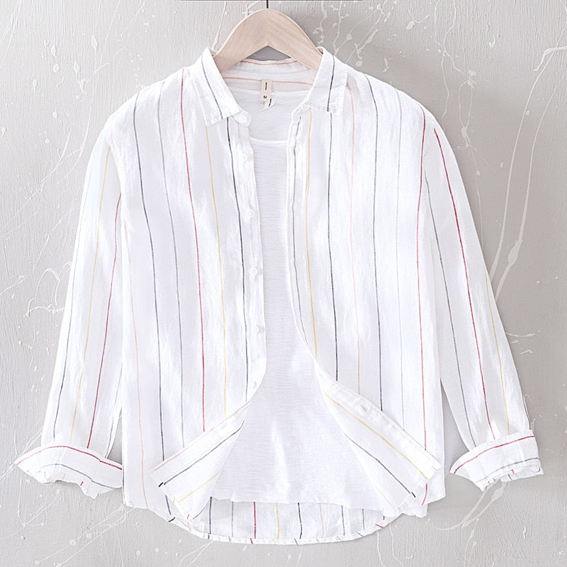 Camisa Samicce Pompéu® - Puro linho