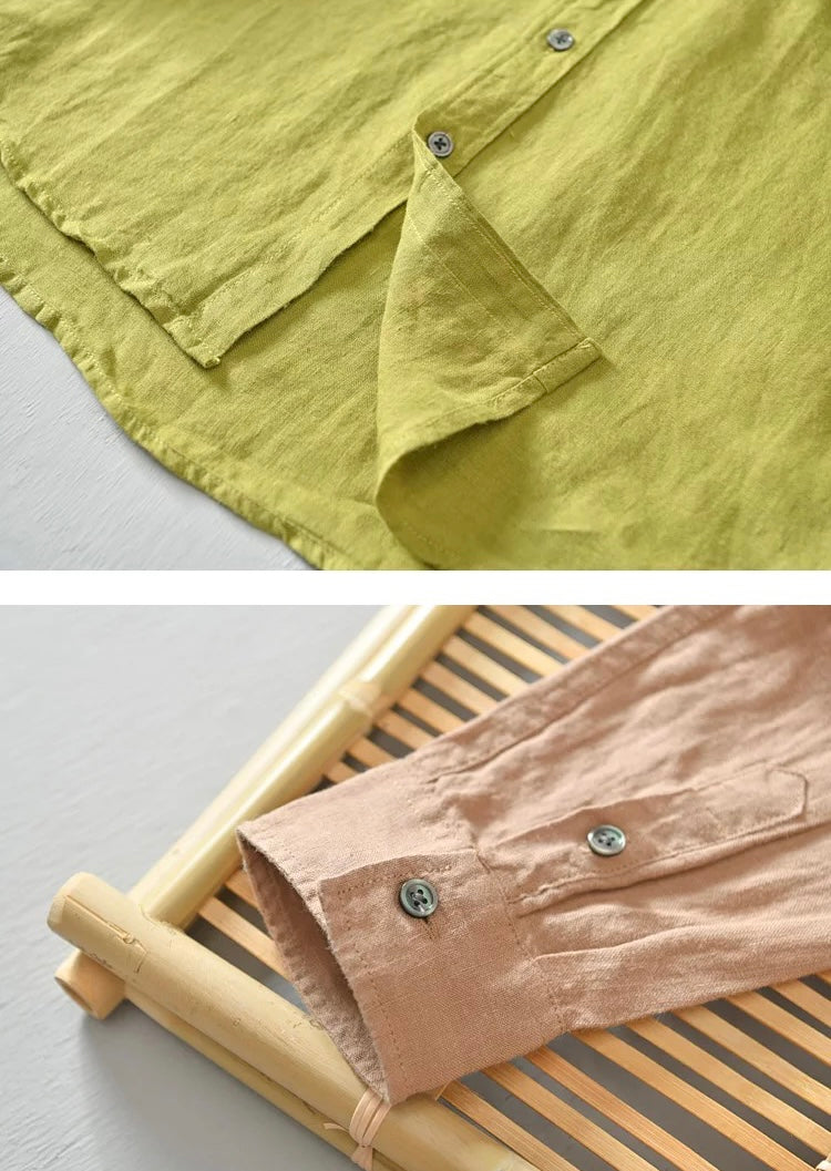 Camisa Samicce Ibirapuera® - Puro linho