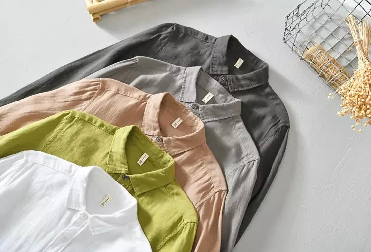 Camisa Samicce Ibirapuera® - Puro linho