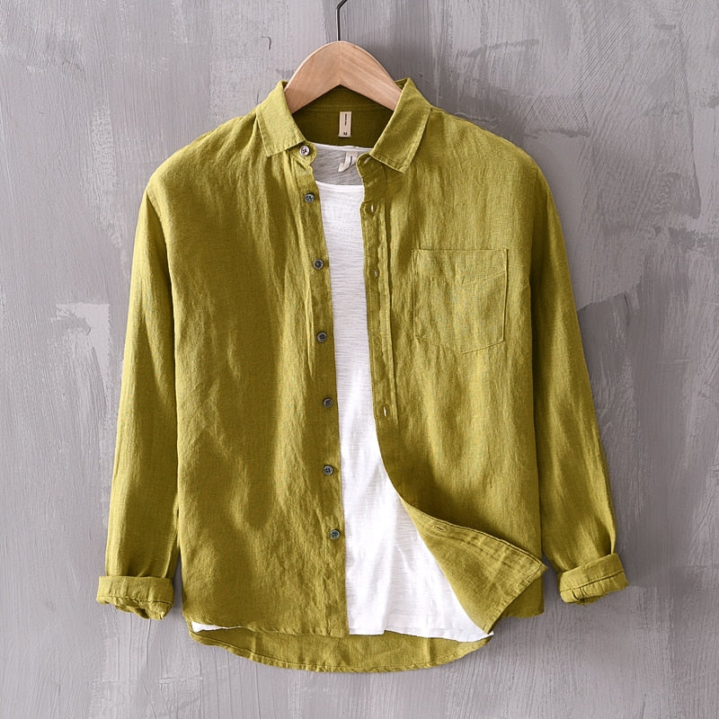 Camisa Samicce Ibirapuera® - Puro linho