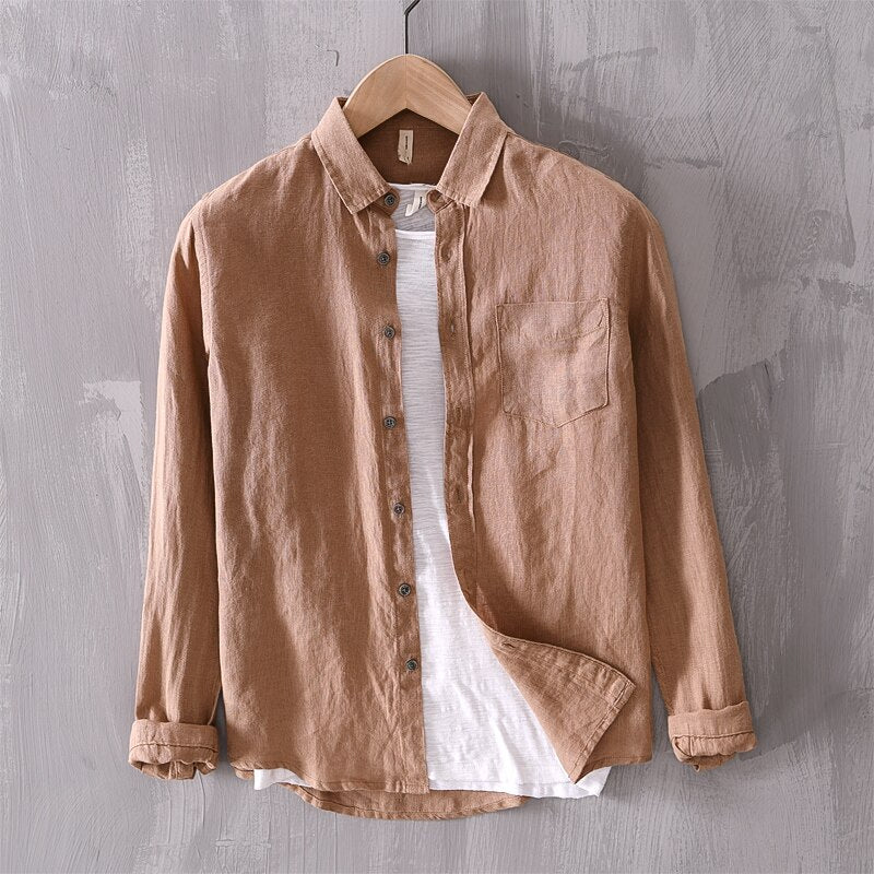Camisa Samicce Ibirapuera® - Puro linho