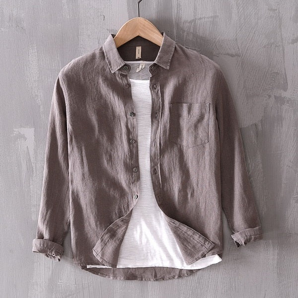 Camisa Samicce Ibirapuera® - Puro linho